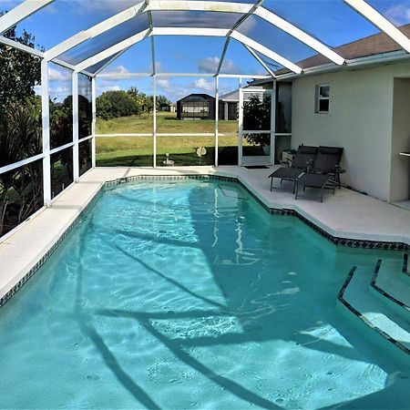 Villa Luhna 3 Bed / 2 Bath Canalfront Heated Pool Cape Coral Exterior photo